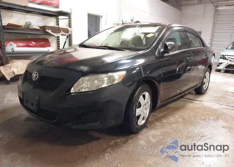 2009 Toyota Corolla Le из США, поврежденный, VIN JTDBL40E29J004593